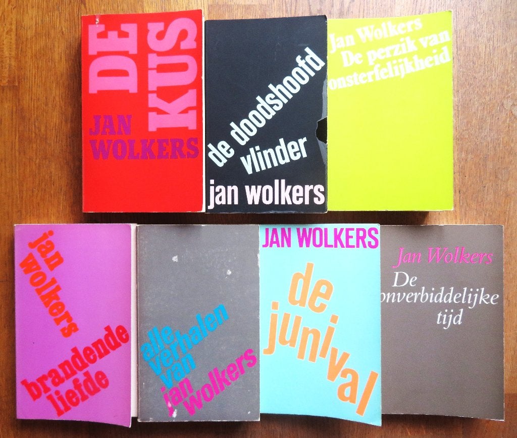 7 boeken van Jan Wolkers ( allemaal 1e druk ), Ophalen of Verzenden, Zo goed als nieuw