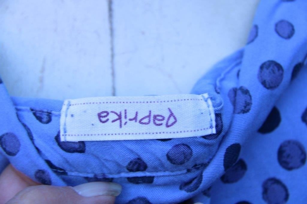 Blouse blauw bol Paprika mt 3 (48) Vaste prijs, Blauw, Maat 46/48 (XL) of groter, Ophalen of Verzenden, Zo goed als nieuw