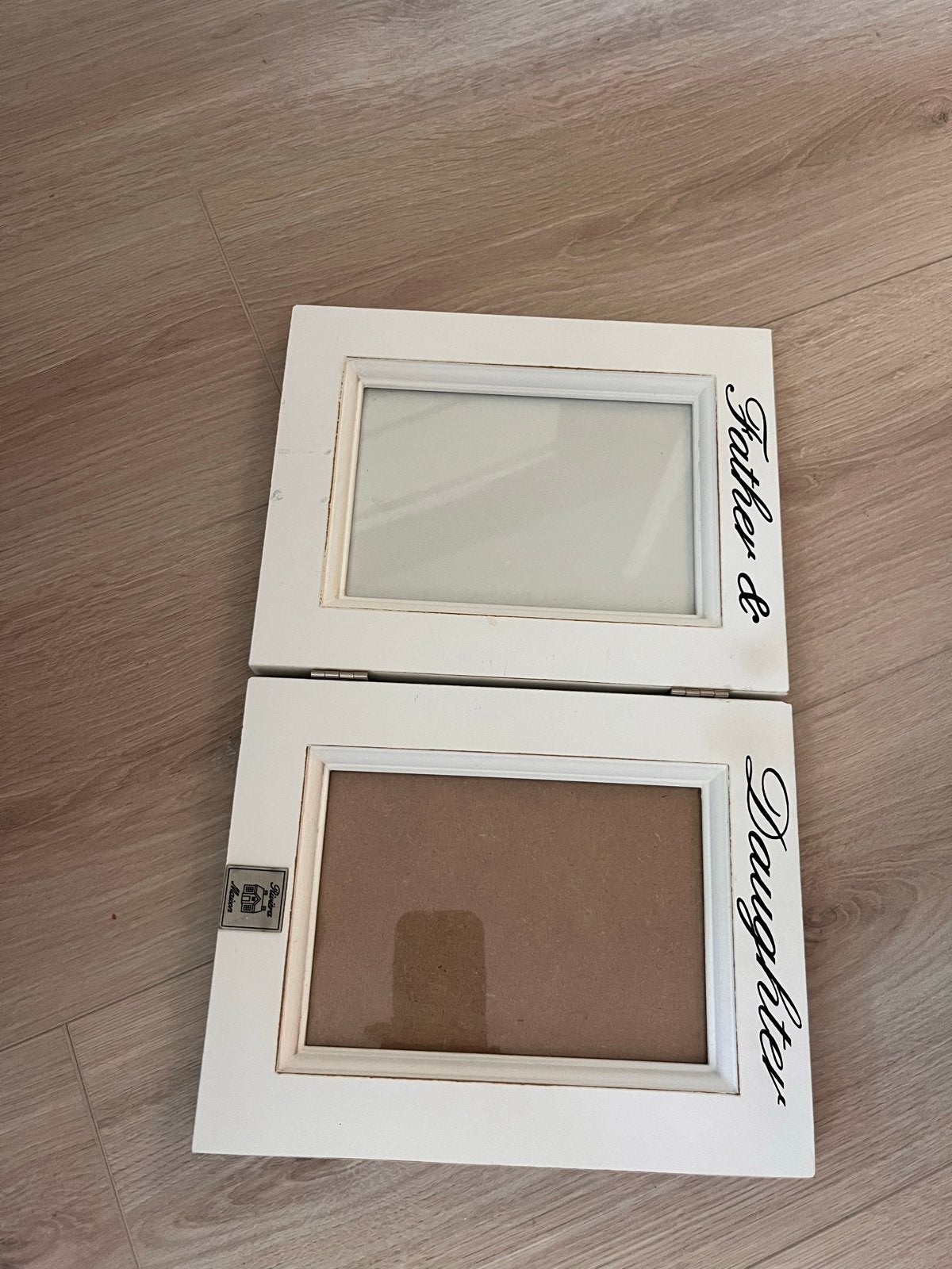 Riviera Maison Fotolijst 'Father & Daughter', Huis en Inrichting, Woonaccessoires | Lijsten, Ophalen, Gebruikt, Fotolijst, Met glas