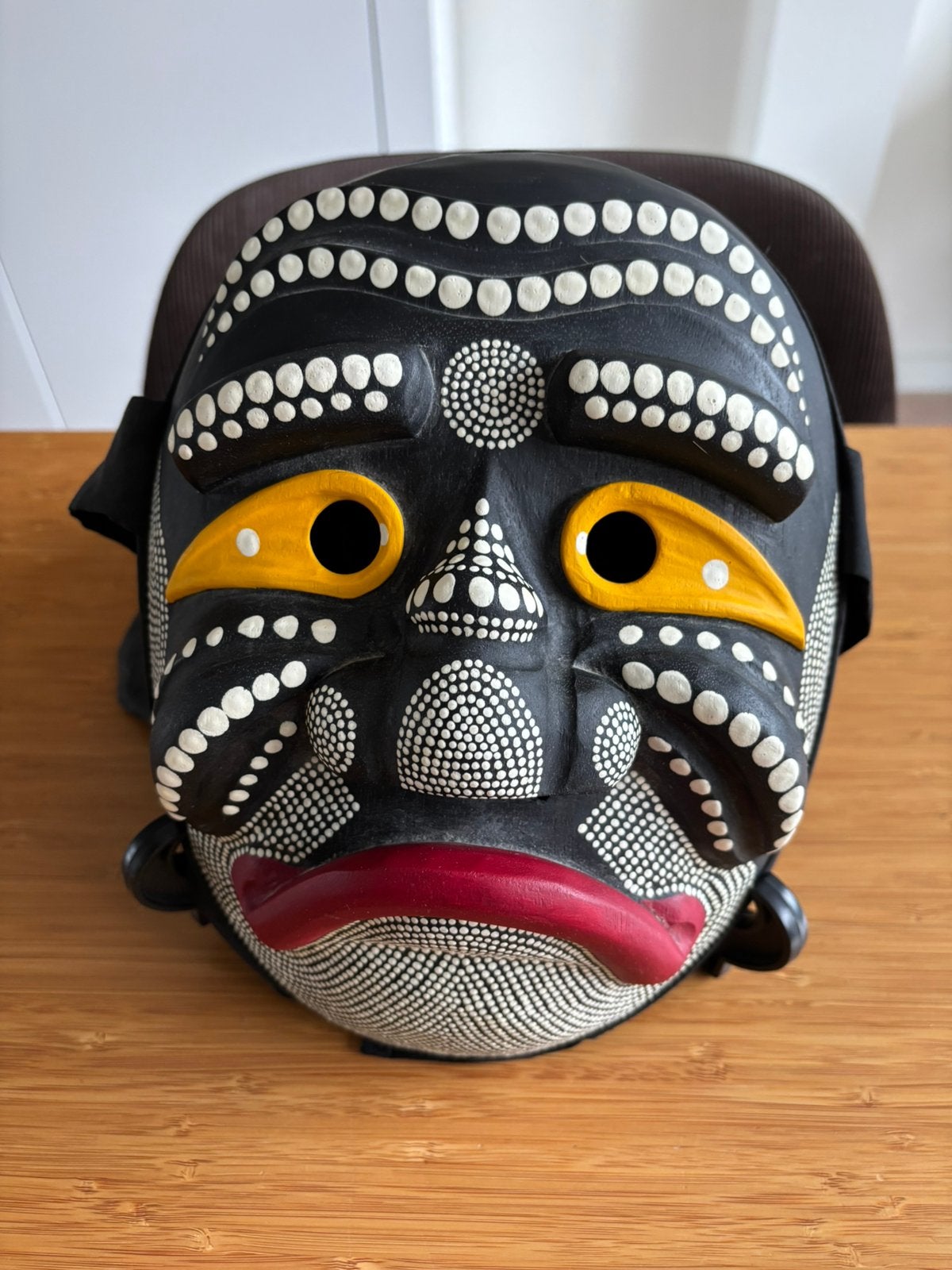 Koreaans masker op standaard, Antiek en Kunst, Ophalen of Verzenden