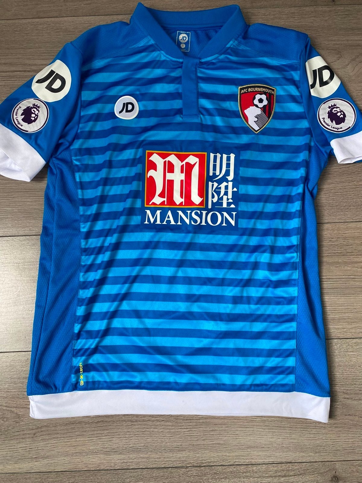 Matchworn en gesigneerd Voetbalshirt Stanislas, JD Sports, Blauw, Ophalen of Verzenden, Voetbal