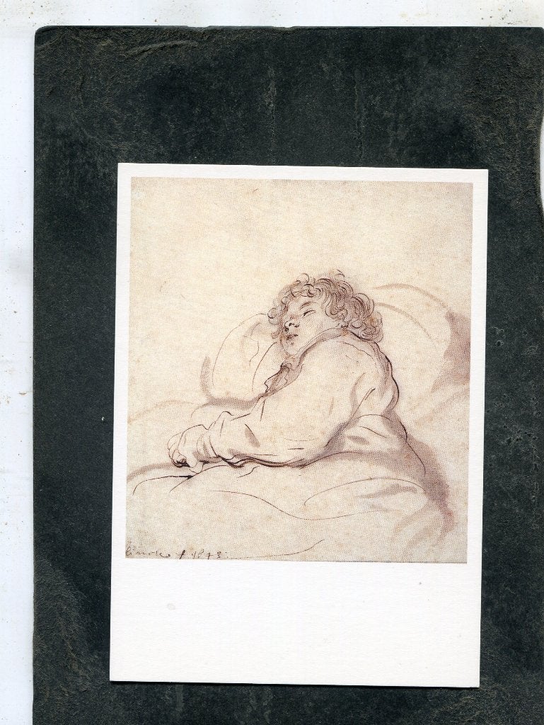 Ansicht Govaert Flinck - Garcon endormi, Verzenden, 1980 tot heden, Ongelopen