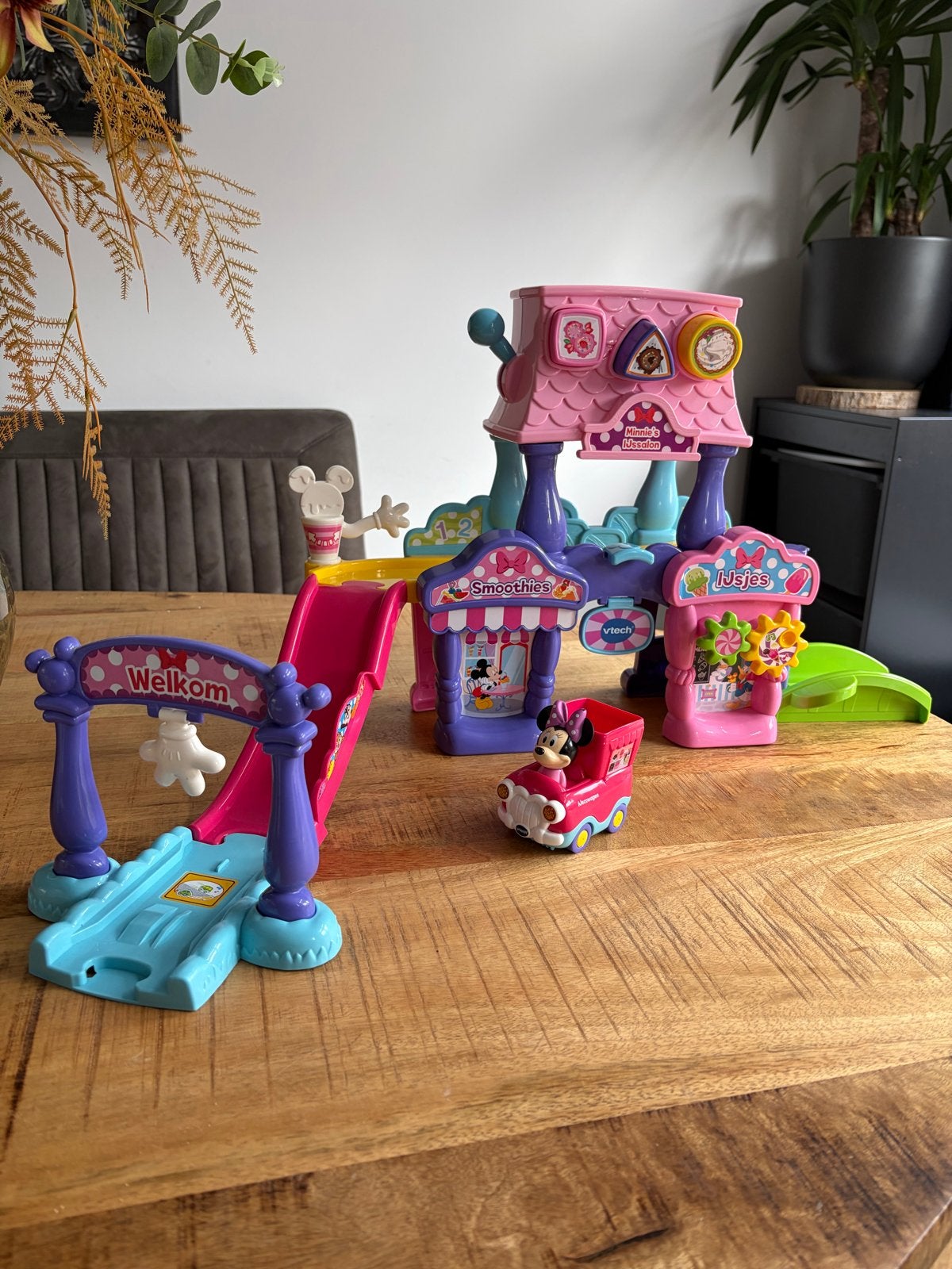 Vtech Minnie's IJssalon - Interactief Speelplezier, Ophalen, Zo goed als nieuw, Overige typen, Met licht