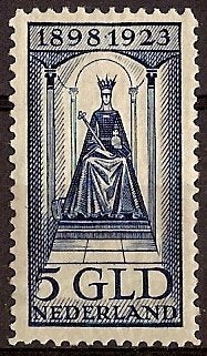 Nederland NVPH nr 131 ongebruikt Jubileum 1923, Ophalen of Verzenden, T/m 1940, Postfris