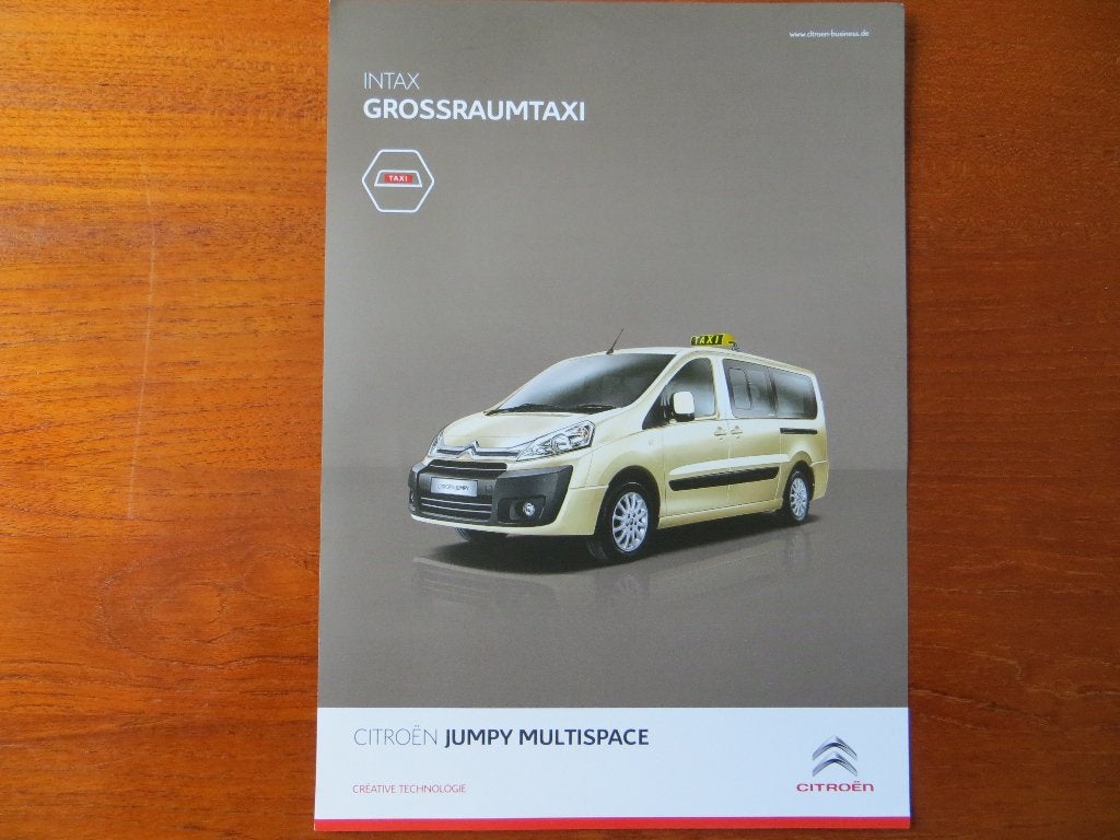 Taxi: Citroën Jumpy Multispace Grossraumtaxi (2014), Ophalen of Verzenden, Nieuw, Citroën