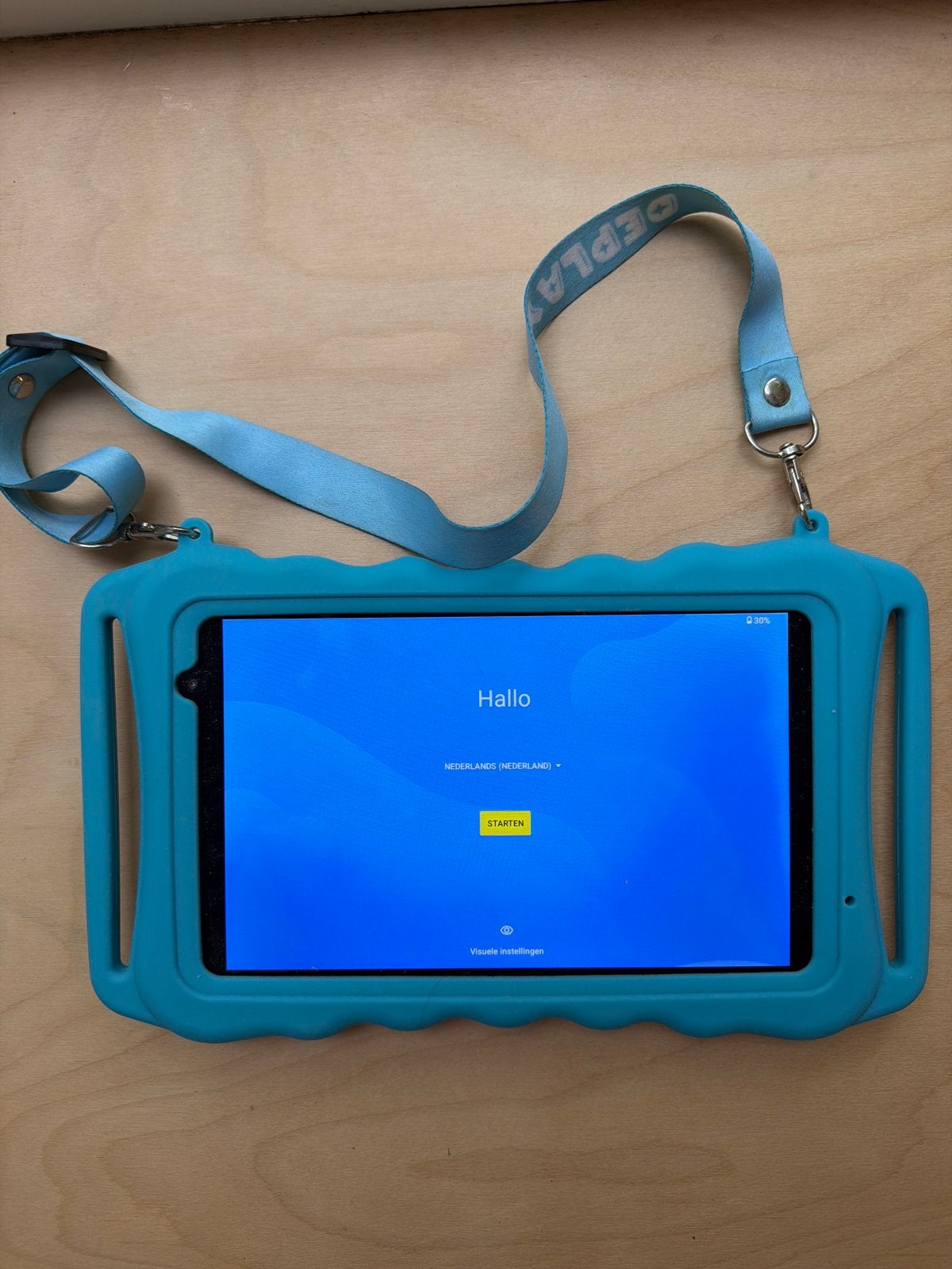 Deplay kinder Tablet met hoes en draagband