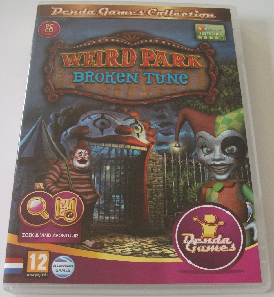 PC Game *** WEIRD PARK 1 *** Broken Tune, Puzzel en Educatief, 1 speler, Ophalen of Verzenden, Zo goed als nieuw