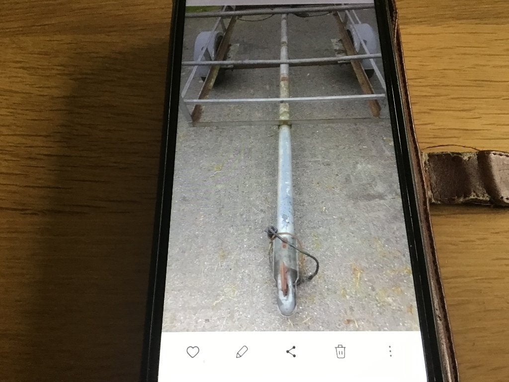 Onderstel aanhanger, Auto diversen, Ophalen of Verzenden, Gebruikt
