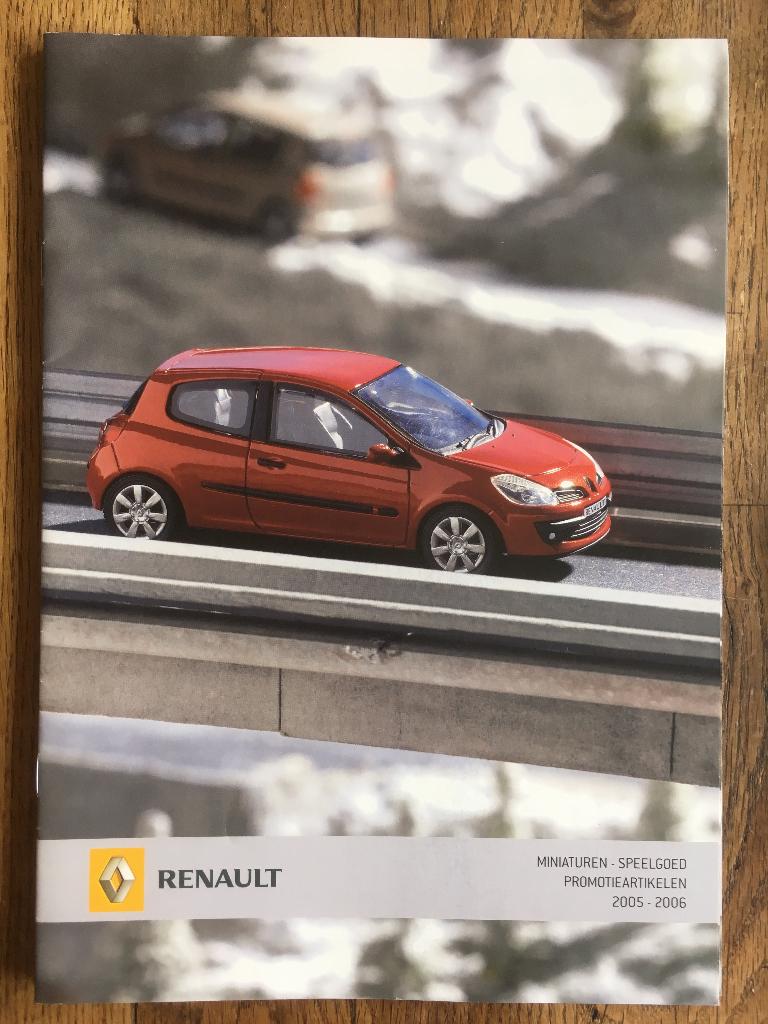 Renault miniatuurauto folders en lifestyle merchandise, Ophalen of Verzenden, Nieuw, Auto, Overige merken
