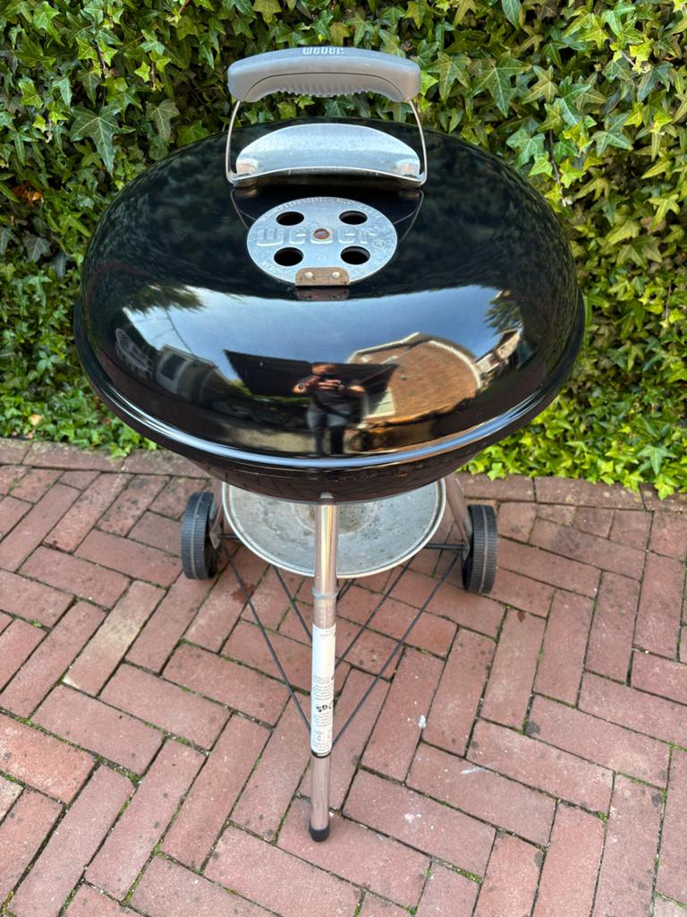 Weber Compact Kettle BBQ 47cm met Weber starter, Tuin en Terras, Barbecue-accessoires, Ophalen, Gebruikt