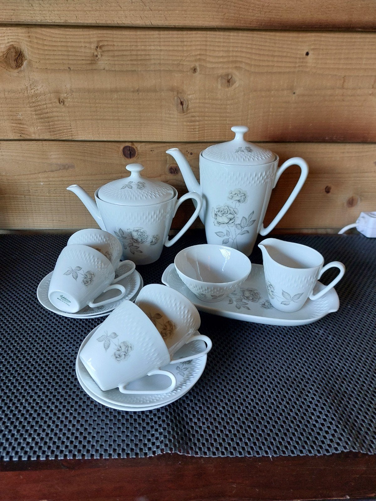 koffie en thee servies edelstein, Ophalen