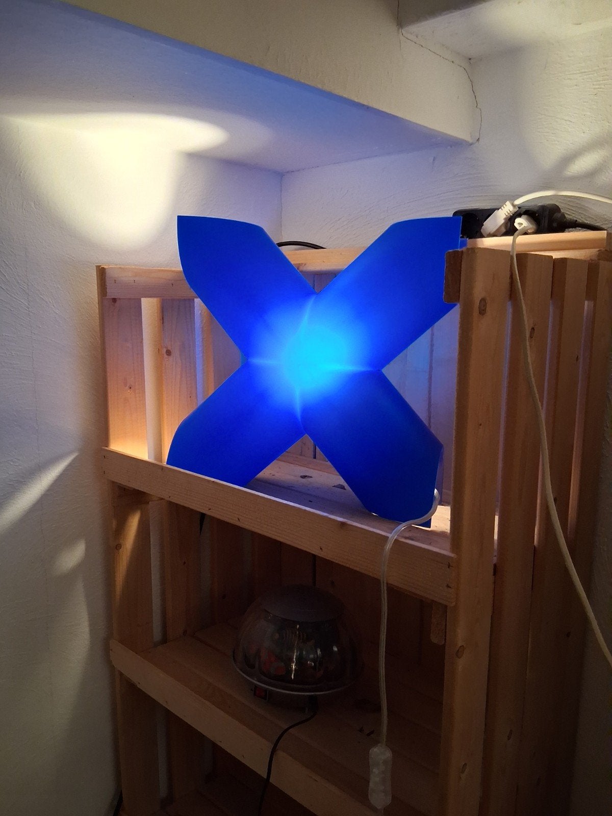 COIS COME  X lamp..., Ophalen of Verzenden, Gebruikt, Kunststof, Vintage