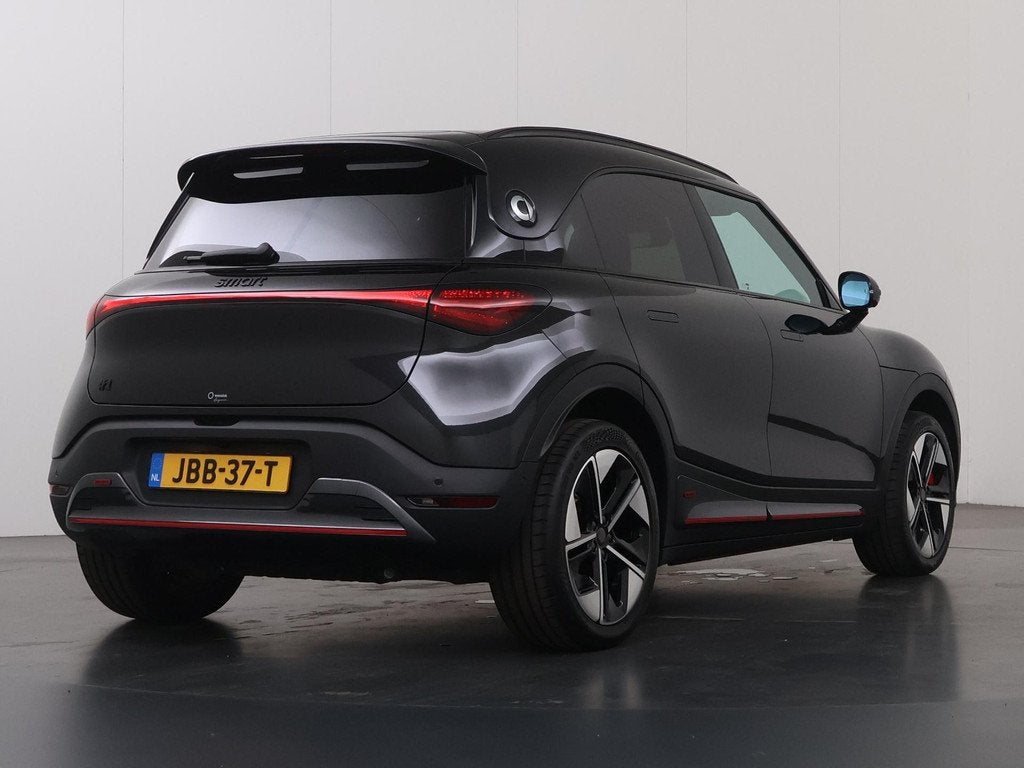 smart #1 BRABUS 66 kWh | Panoramadak | HUD | Keyless entry |, Auto's, Smart, Automaat, Gebruikt, Alcantara, Zwart