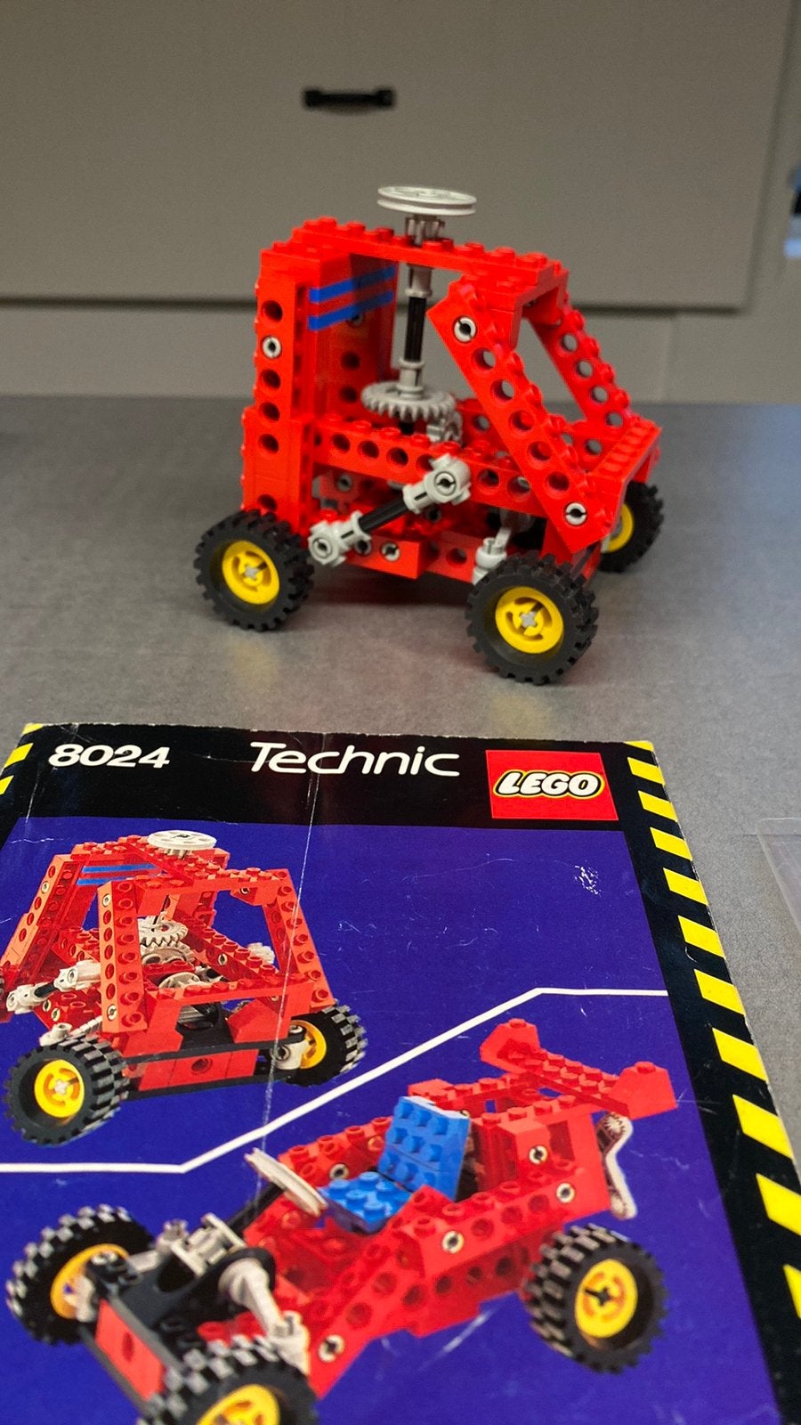 Lego 8024 Technic, Ophalen of Verzenden, Zo goed als nieuw