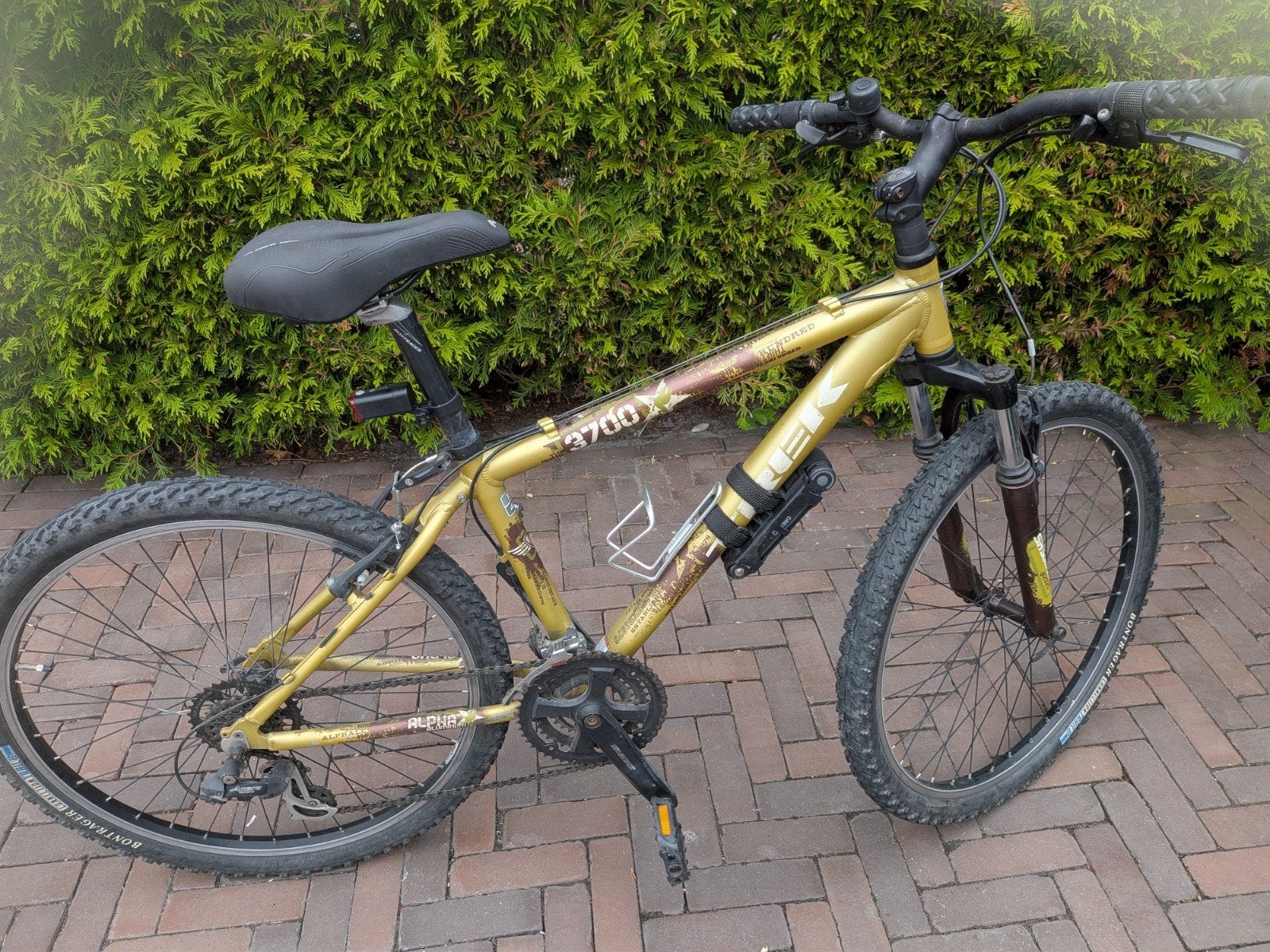 Trek 3700x Mountainbike - 41cm frame, 26 inch wielen, Gebruikt, Velgrem, Minder dan 49 cm, Meer dan 20 versnellingen