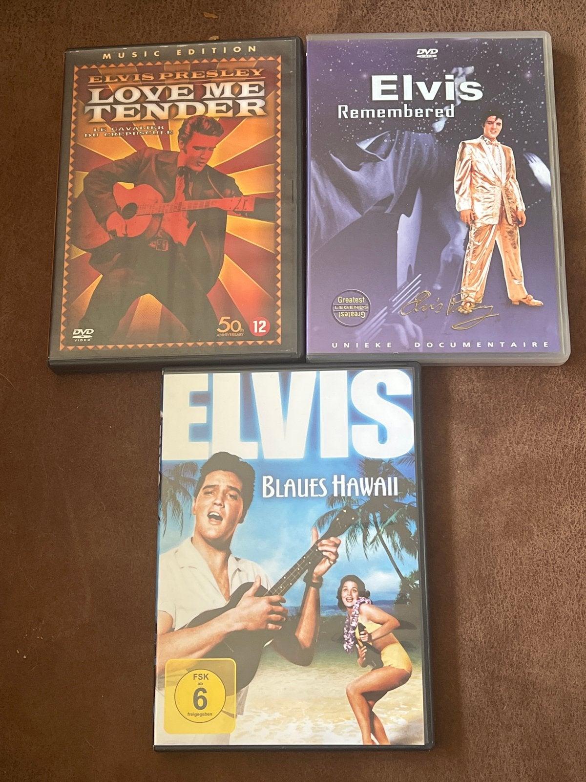 Elvis Presley DVD Collectie: Love Me Tender, Remembered, Blu, Nederlands, Ophalen of Verzenden, Vanaf 12 jaar, Inclusief doosje