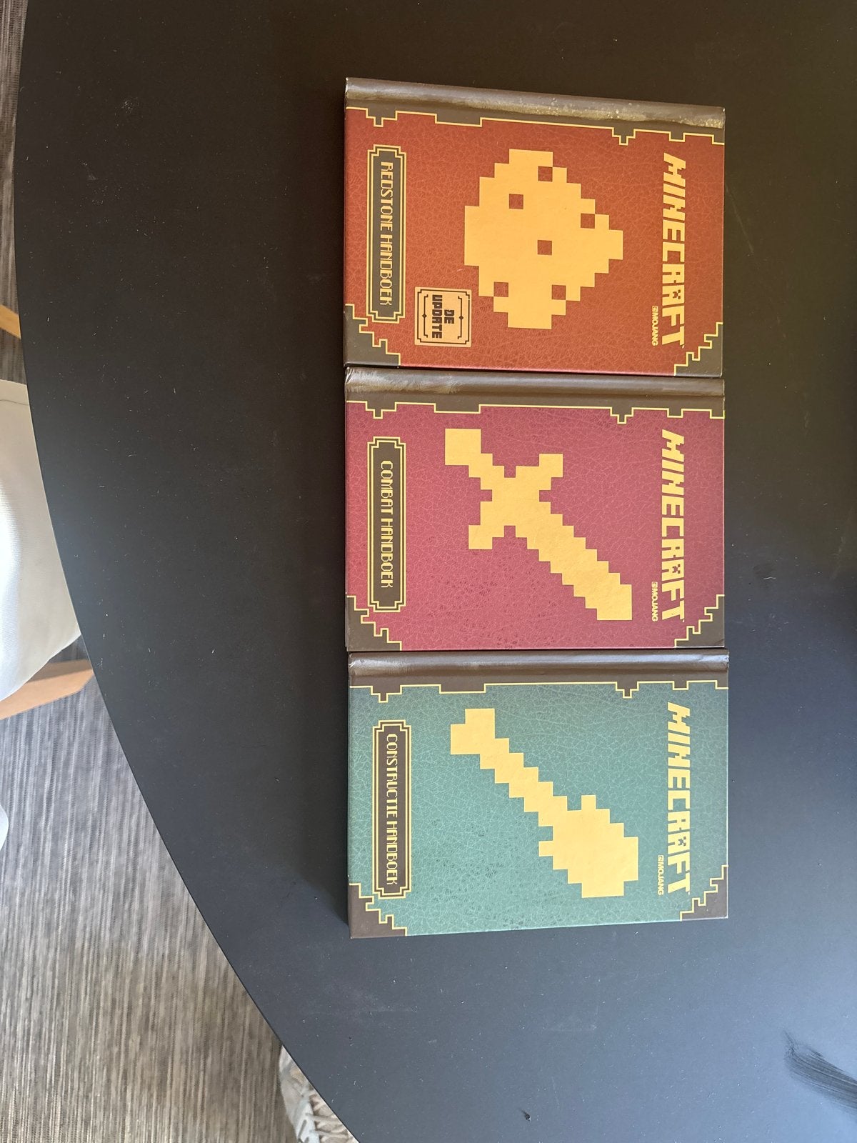 Minecraft Handboeken Set: Redstone, Combat, Constructie, Ophalen, Gebruikt, Overige merken