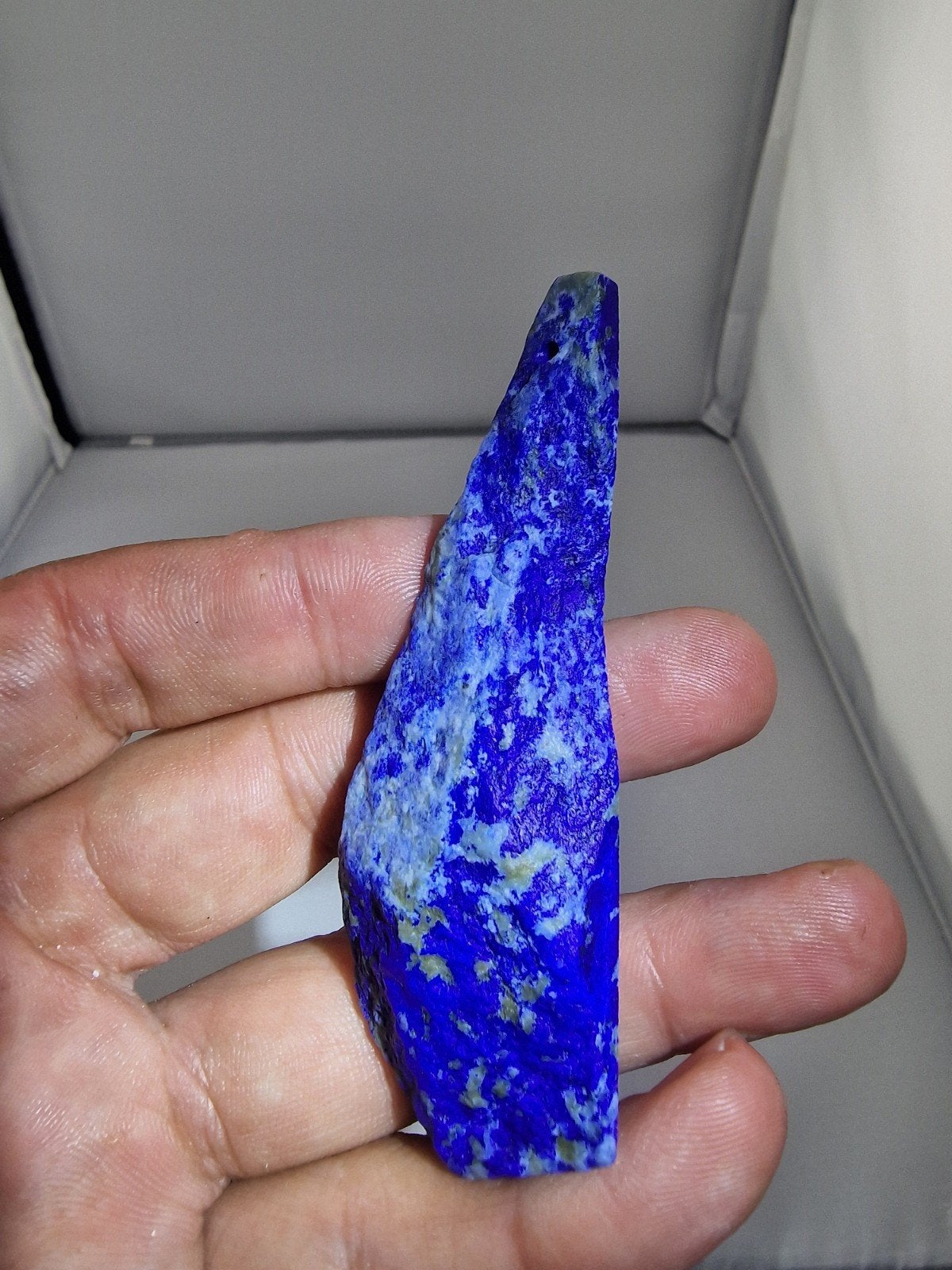 Lapis Lazuli Hanger N336 - Ruw Natuursteen, Csj, Nieuw, Ophalen of Verzenden, 2263cc