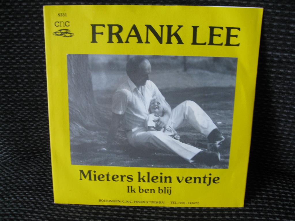 Frank Lee  – Mieters Klein Ventje - Ik ben blij 1983, Ophalen of Verzenden, Gebruikt, Pop, Single