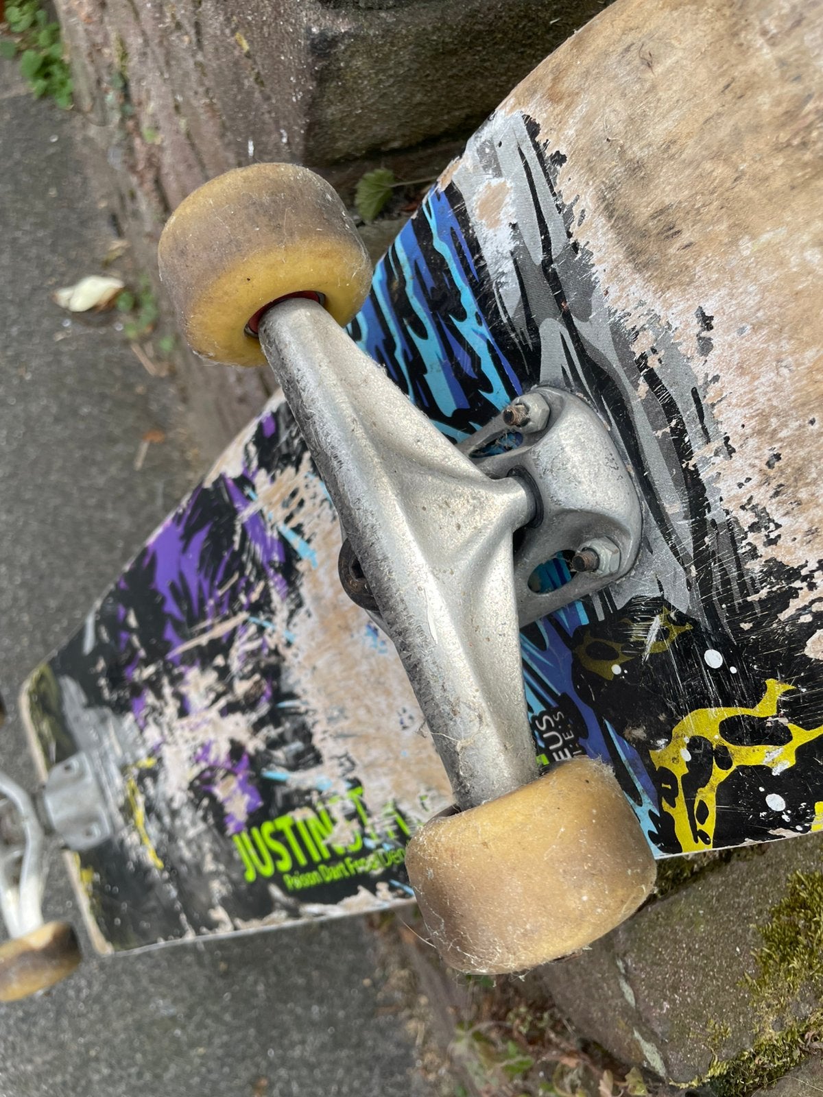 Cool skateboard, Ophalen of Verzenden, Gebruikt, Skateboard
