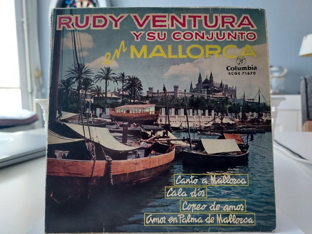 7" Single Rudy Ventura Y Su Conjunto - En Mallorca, Gebruikt, 7 inch, Ophalen of Verzenden, Pop