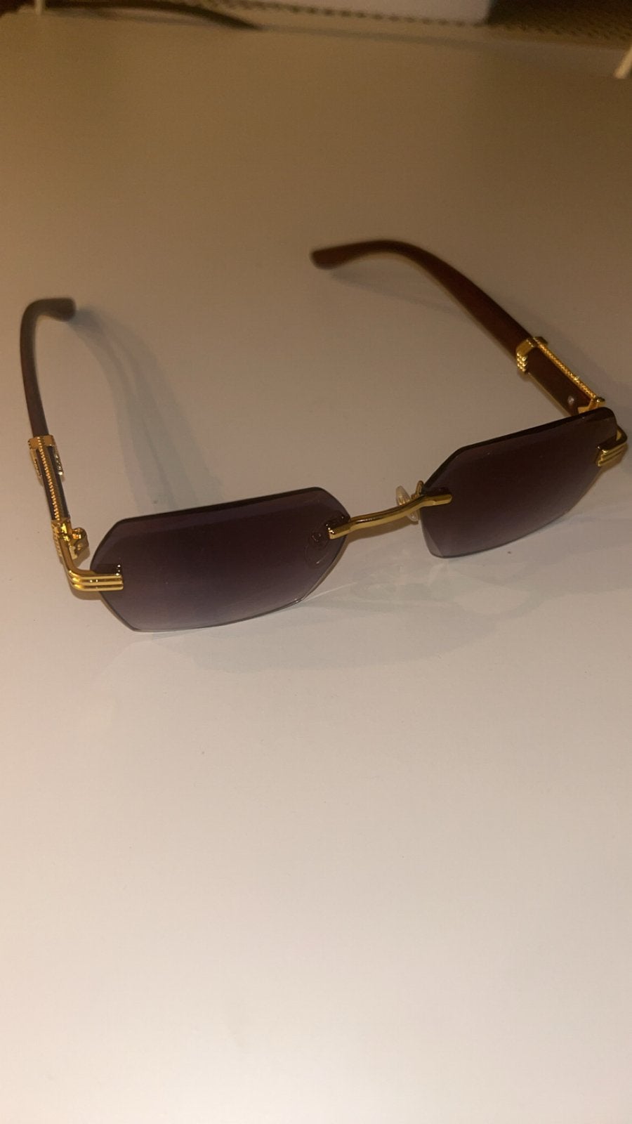 Cartier bril, Zonnebril, Bruin, Zo goed als nieuw, Ophalen