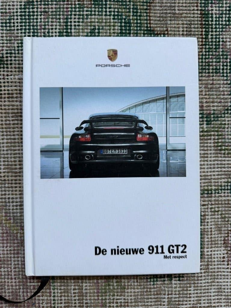Nederlandse brochure folder Porsche 911 997 GT2 2007 nieuw!, Boeken, Porsche, Nieuw, Ophalen of Verzenden, Porsche