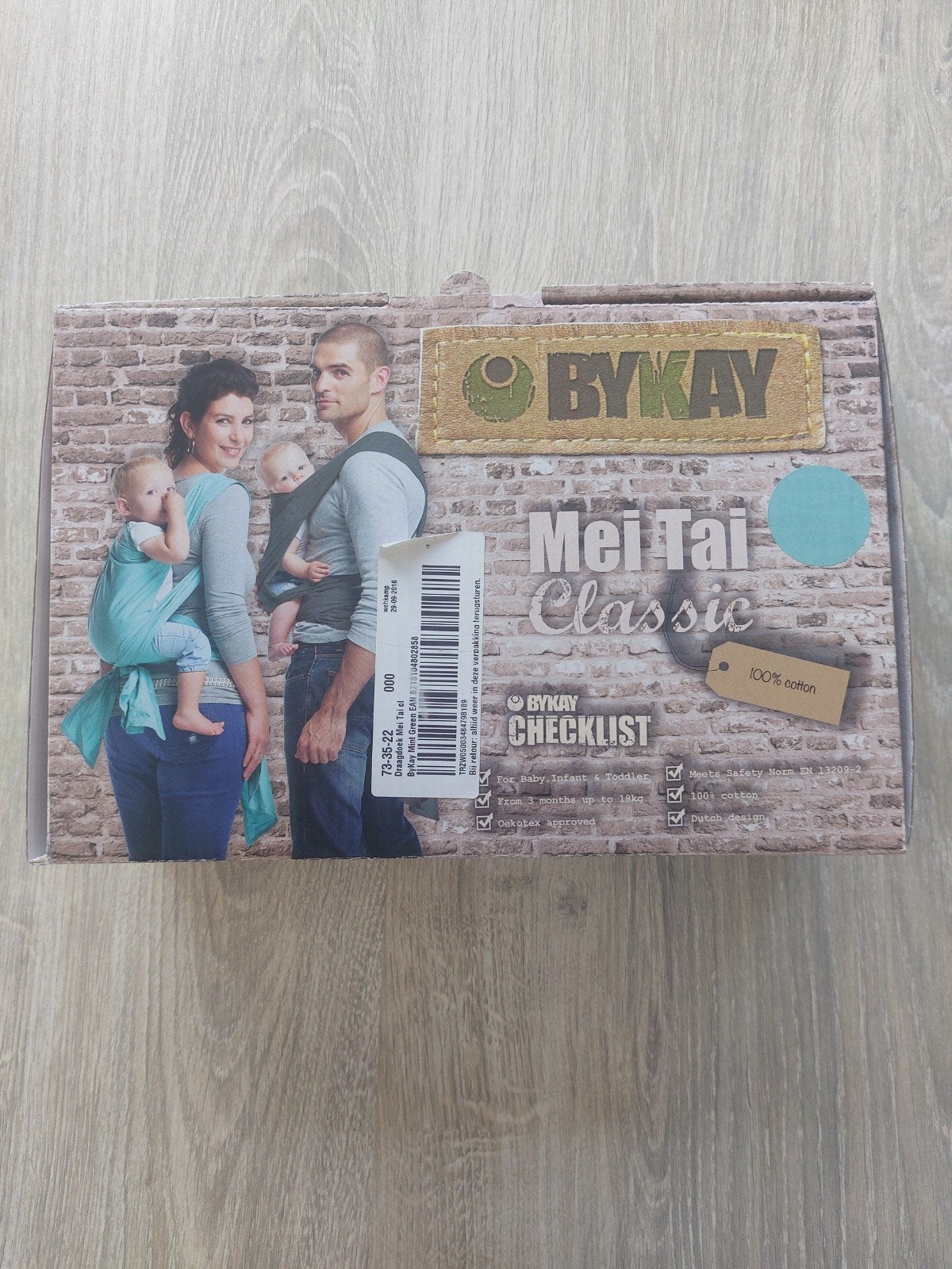 ByKay Mei Tai Classic Draagzak, Kinderen en Baby's, Overige merken, Ophalen of Verzenden, Zo goed als nieuw, Buik, Rug of Zij