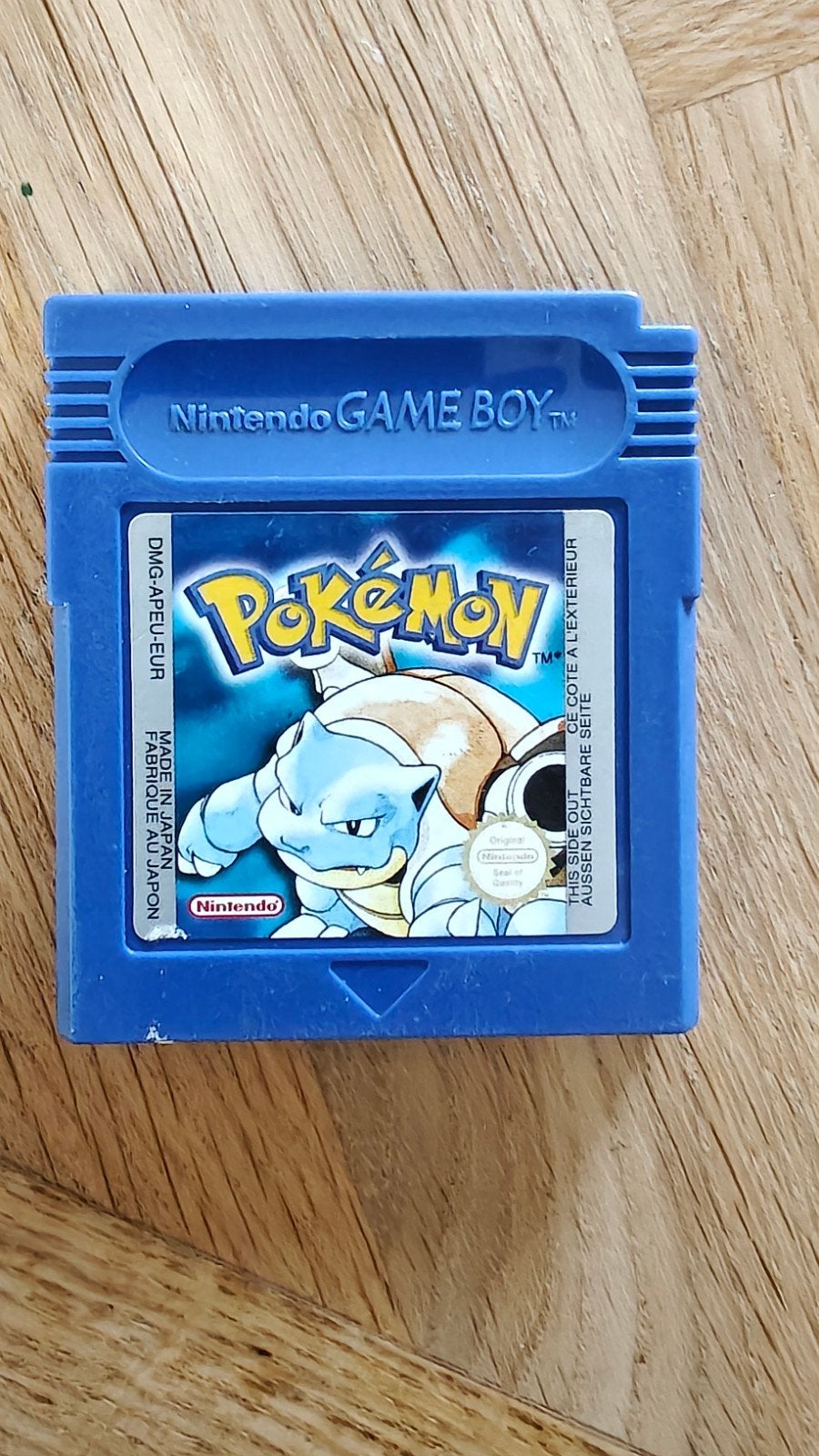 Pokémon Blue Version Game Boy Color (DMG-APEL-EUR), Gebruikt, 1 speler, Ophalen of Verzenden, Role Playing Game (Rpg)