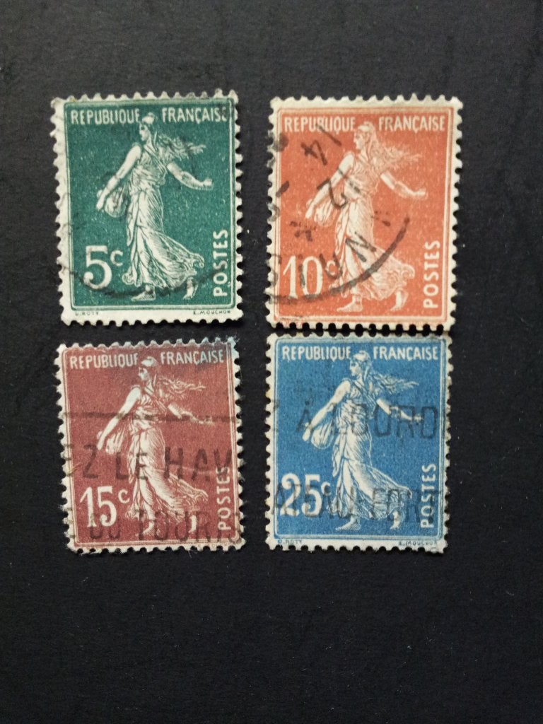 Frankrijk F gestempeld, Ophalen of Verzenden, Gestempeld