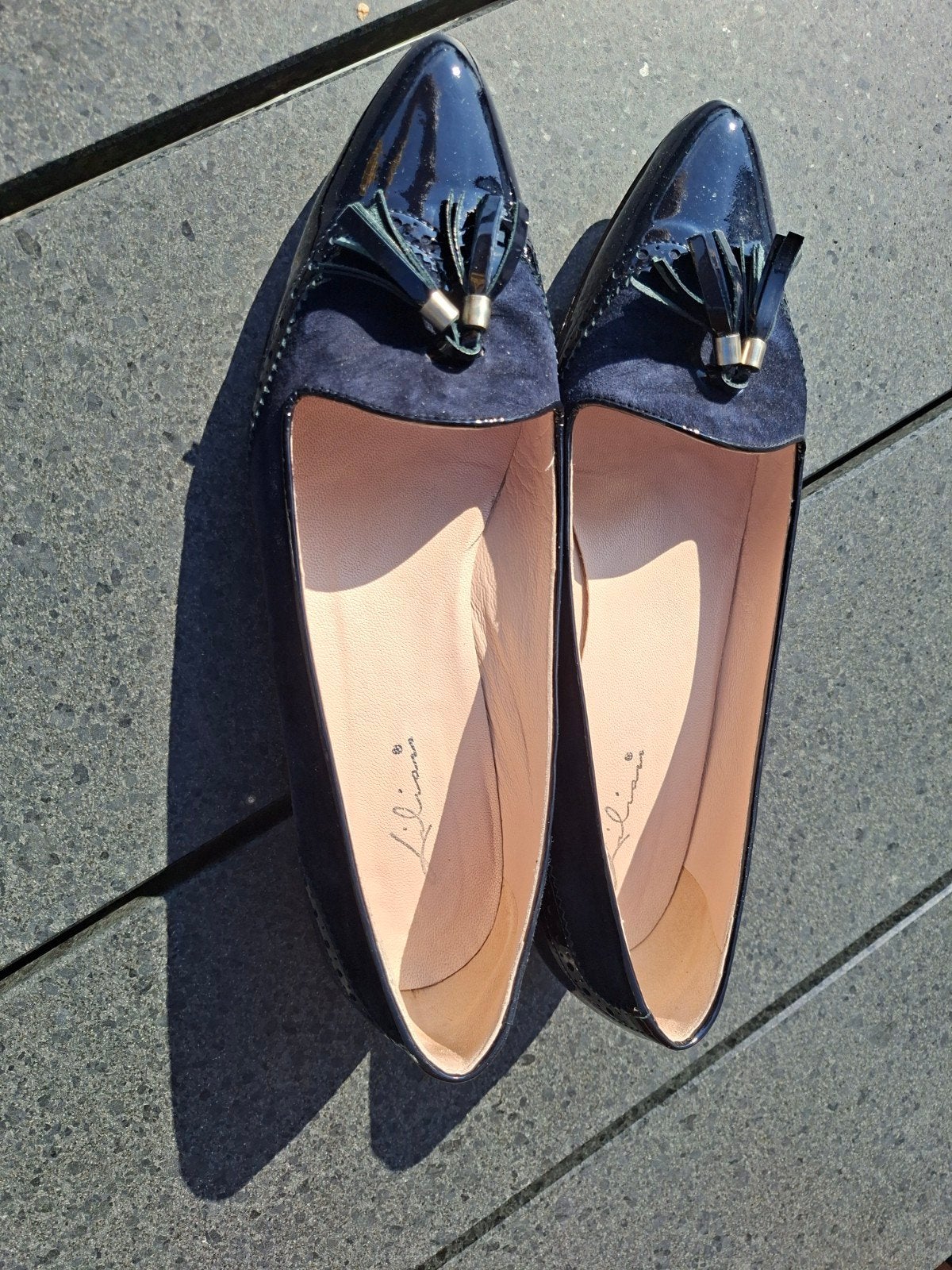 Lilian damesschoenen  mt.43, Blauw, Lilian, Ophalen of Verzenden, Zo goed als nieuw