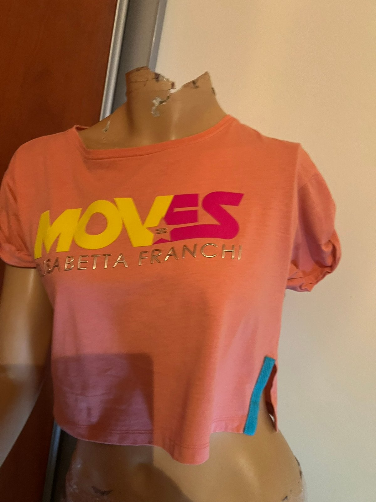 ELISABETTA FRANCHI shirt maat XS origineel ZGAN, Elisabetta Franchi, Ophalen of Verzenden, Zo goed als nieuw, Korte mouw