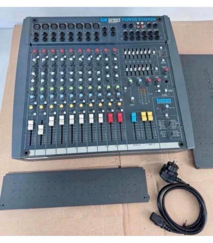 Soundcraft Spirit PowerStation - Mengpaneel audio mixer, Ophalen of Verzenden, Zo goed als nieuw, H, H