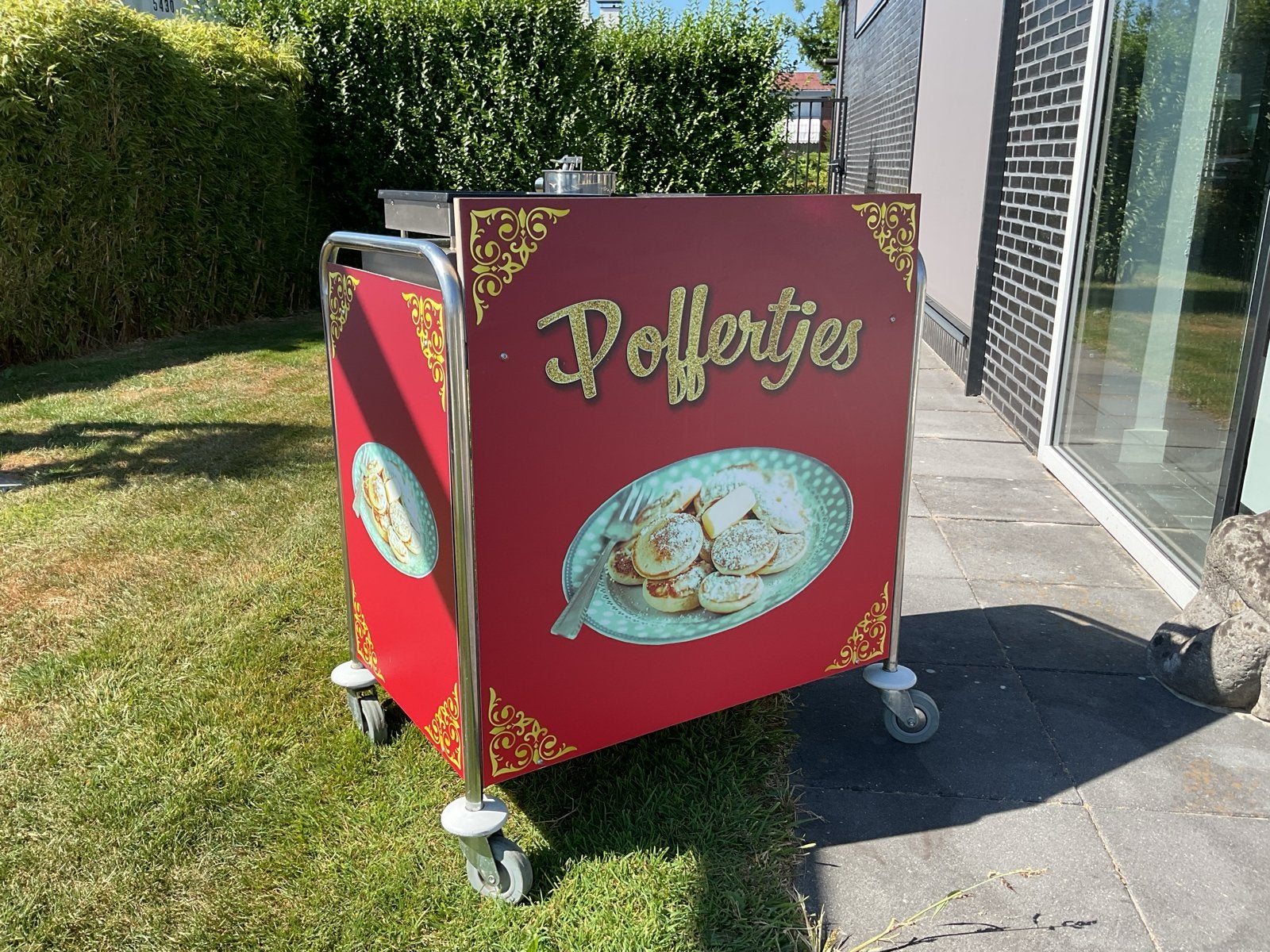 Poffertjes panen 2 stuks te huur 25 euro, Ophalen
