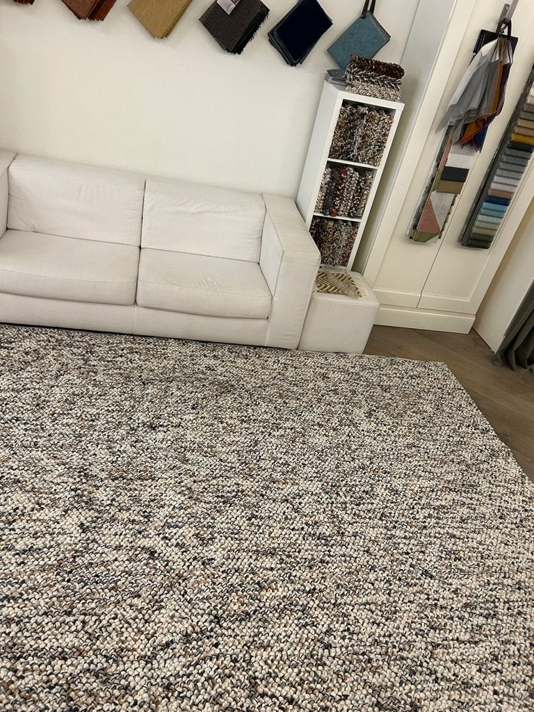 Vloerkleed Marble 29501 van Brink & Campman 370x370, Beige, Ophalen of Verzenden, 200 cm of meer, Rechthoekig