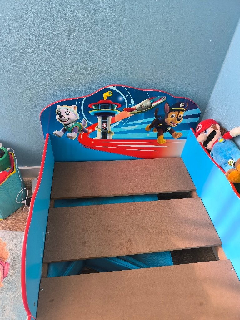 Paw patrol Peuterbed set, Ophalen, Overige merken, Wit, Overige typen