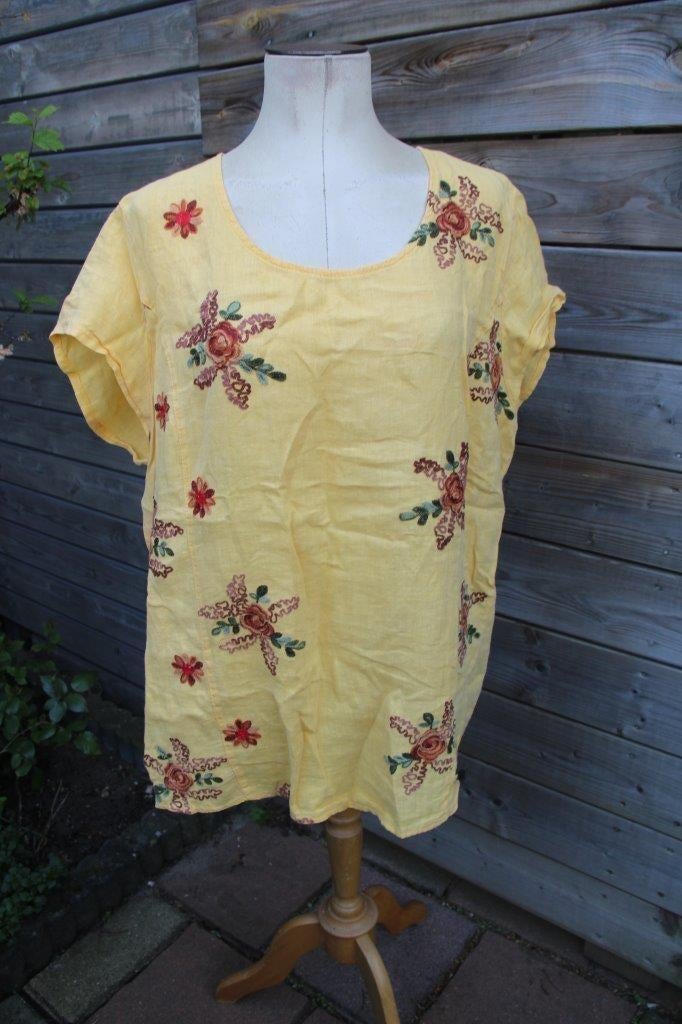 Tuniek geel Paprika T5 (52) Vaste prijs, Verzenden, Blouse of Tuniek, Geel, Zo goed als nieuw