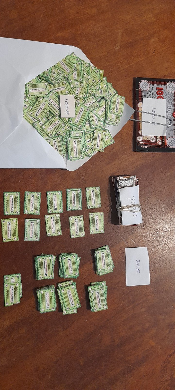 3.000 D.E. punten., Ophalen of Verzenden, Koffie of Thee, Zegels, Bonnen of Punten