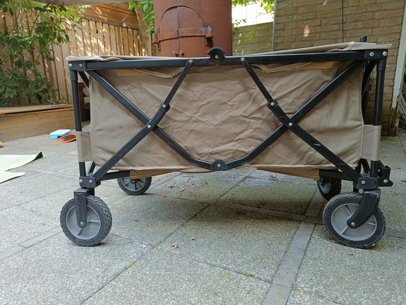 Opvouwbare bolderkar - Handig en compact, Ophalen, Gebruikt