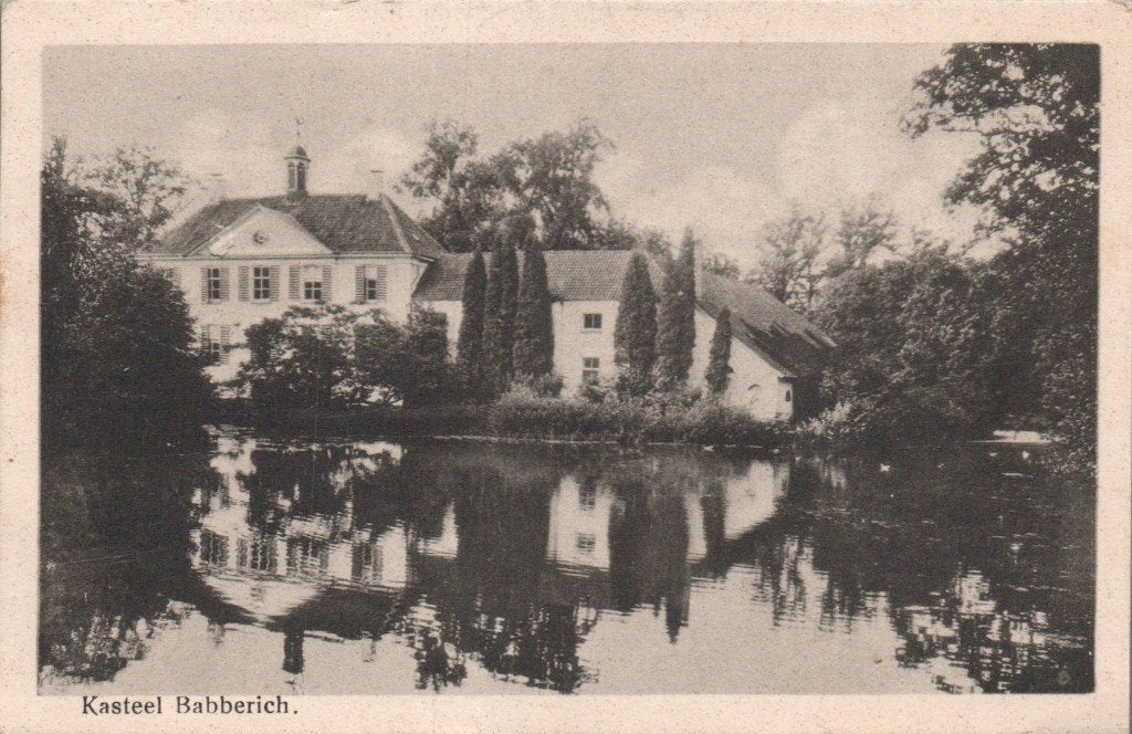 Kasteel Babberich, 1935, Verzamelen, Ophalen of Verzenden, Voor 1920