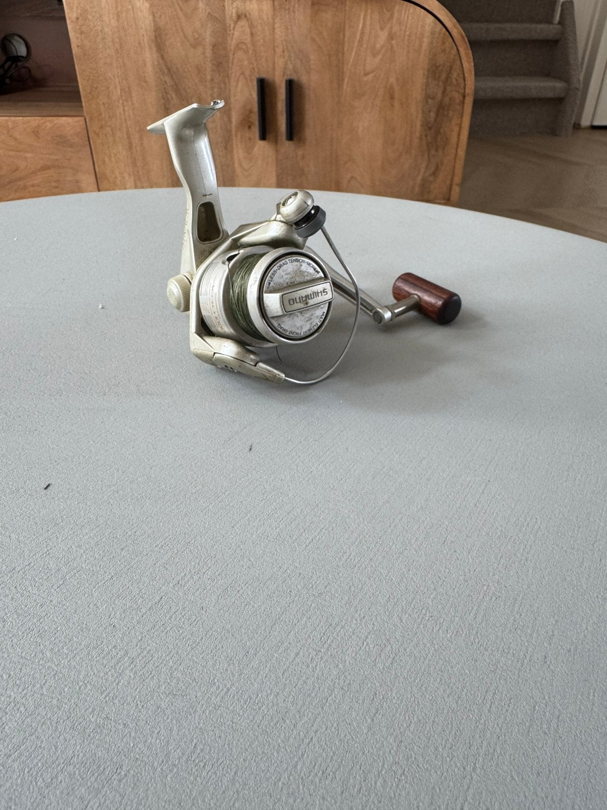 Shimano Aero Stradic ST-1000F Japan vintage molen, Watersport en Boten, Ophalen of Verzenden, Gebruikt, Molen