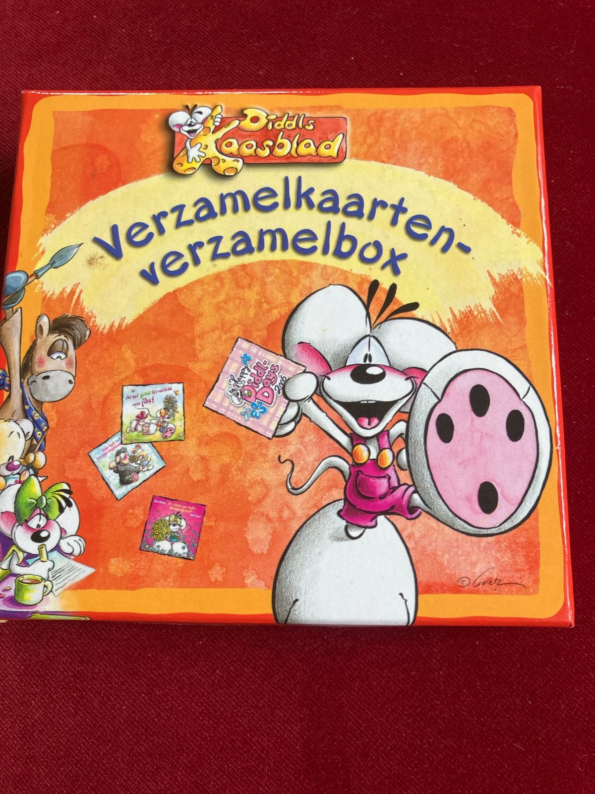 Diddl's Verzamelaarsbox met 5  kaarten, Verzamelen, Verzenden, Verschillende figuren, Gebruikt, Papier, Kaart of Schrift