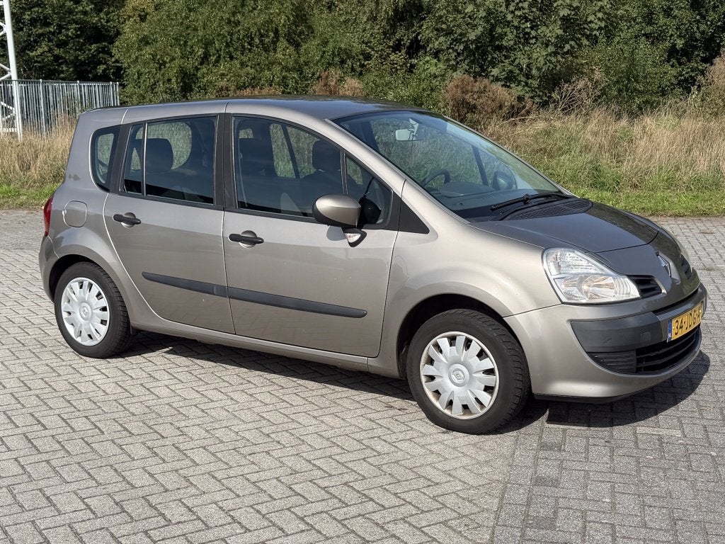 Renault Grand Modus 1.2 TCE Airco Apk:2-2027 (bj 2009), Auto's, 101 pk, Gebruikt, 4 cilinders, Metallic lak