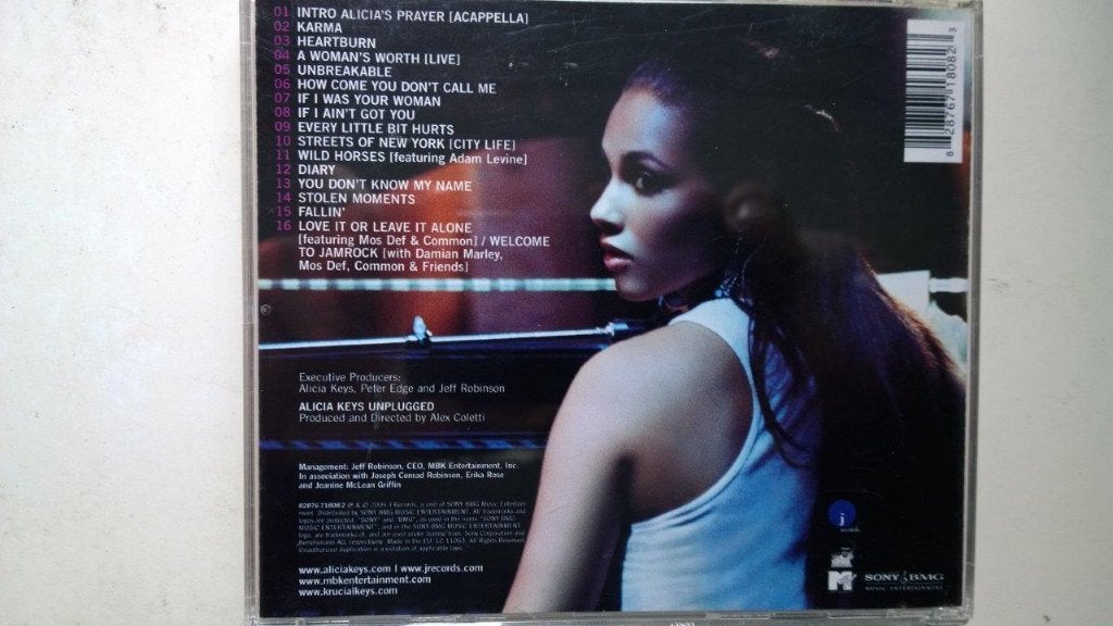 Alicia Keys - Unplugged, Ophalen of Verzenden, Zo goed als nieuw
