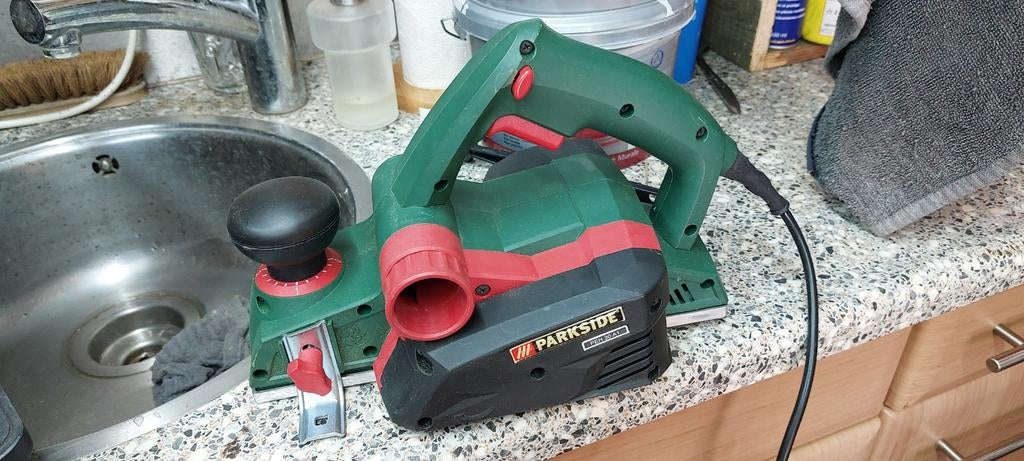 Parkside PEH 30 A1 elektrische schaafmachine, Ophalen, Gebruikt