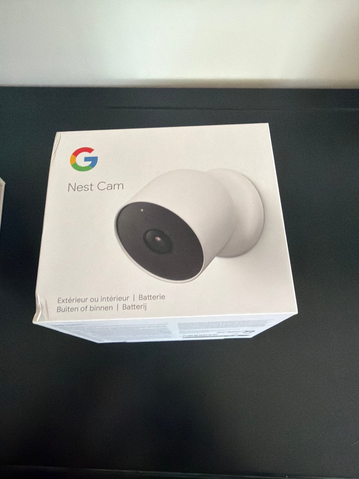 Google Nest Cam (batterij) - Nieuwstaat, Ophalen of Verzenden, Zo goed als nieuw, Buitencamera
