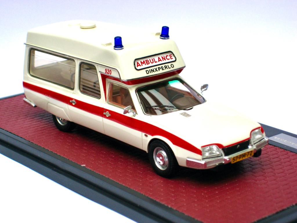 Citroen CX 2000 Visser Ambulance Dinxperlo 1977 Matrix 1:43, Ophalen of Verzenden, Nieuw, Auto, Overige merken