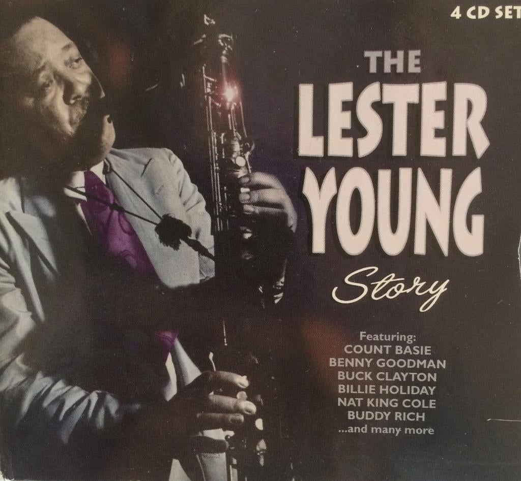 4cdbox: Lester Young ‎– The Lester Young Story (2000), Ophalen of Verzenden, Gebruikt