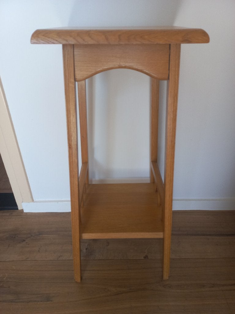 plantentafel hoge bijzettafel, Ophalen, Minder dan 55 cm, Vierkant, Zo goed als nieuw