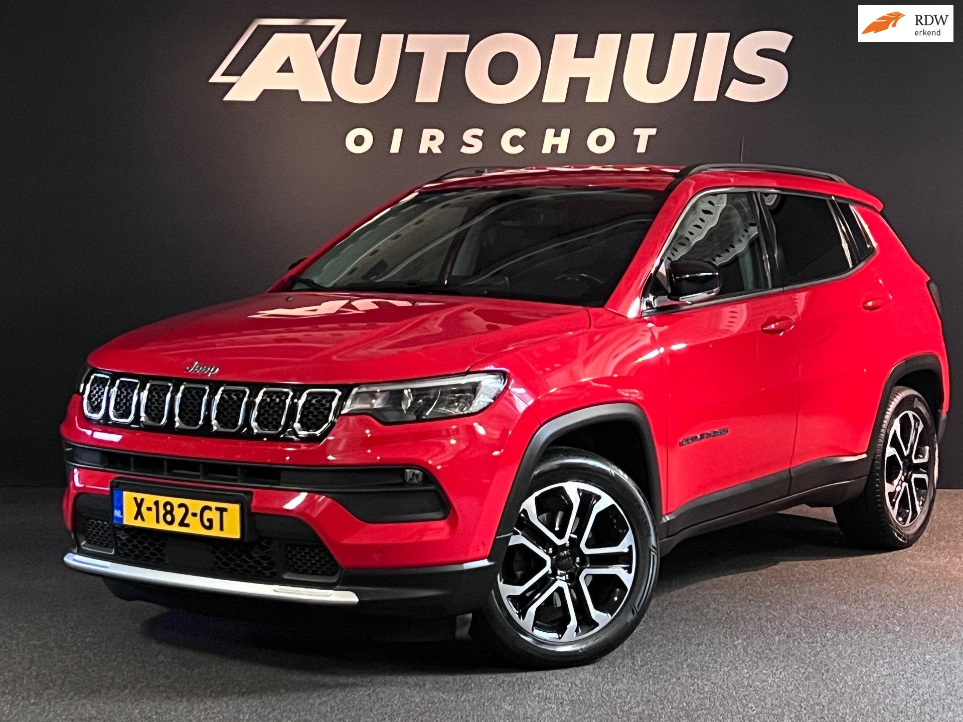 Jeep Compass 1.3T S Keyless/ Stuurverwarming/ Carplay/ Trekh, Auto's, 4 cilinders, 150 pk, Leder en Stof, Compass